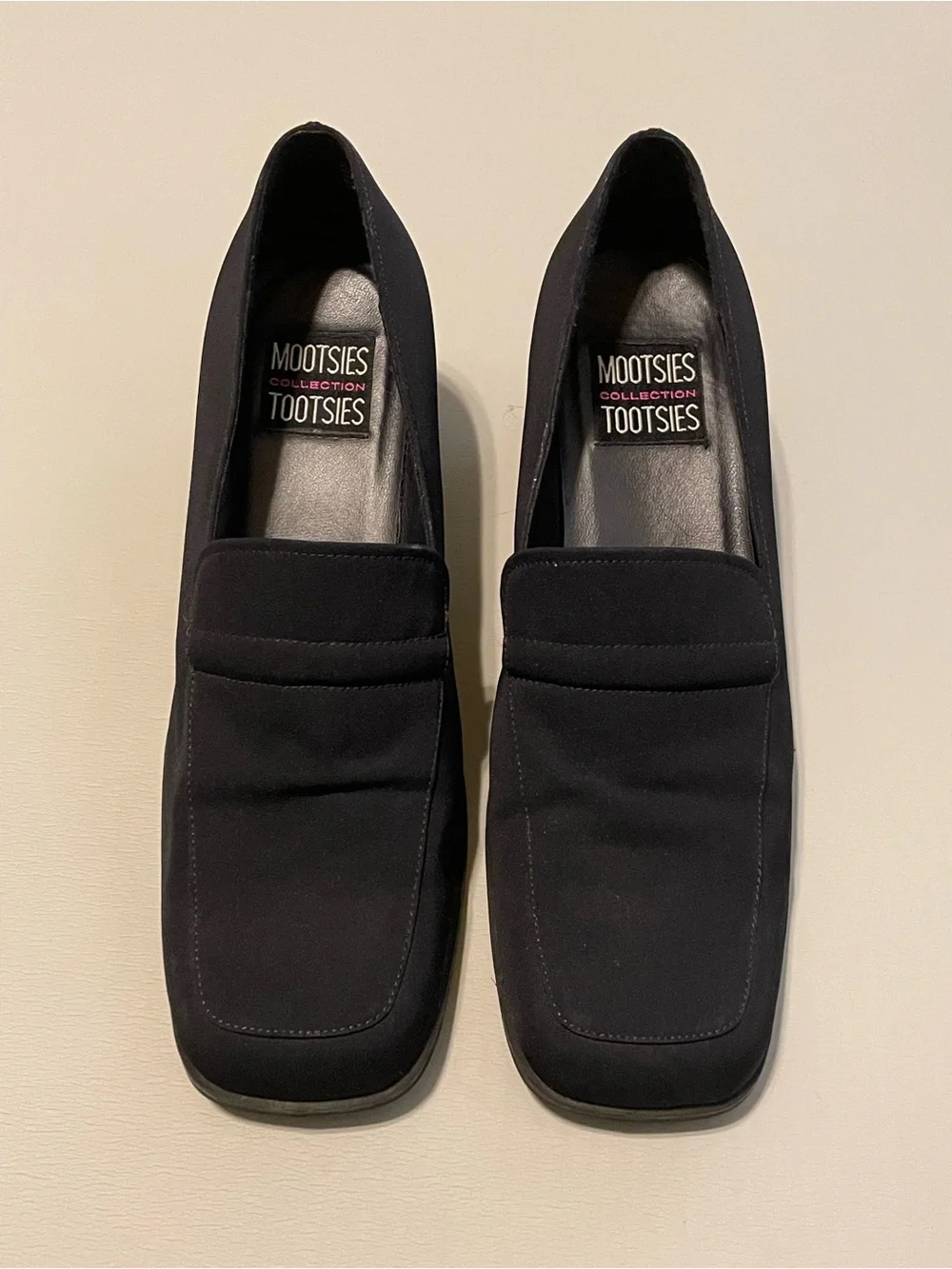 Mootsies Tootsies Black Slip-On Loafers